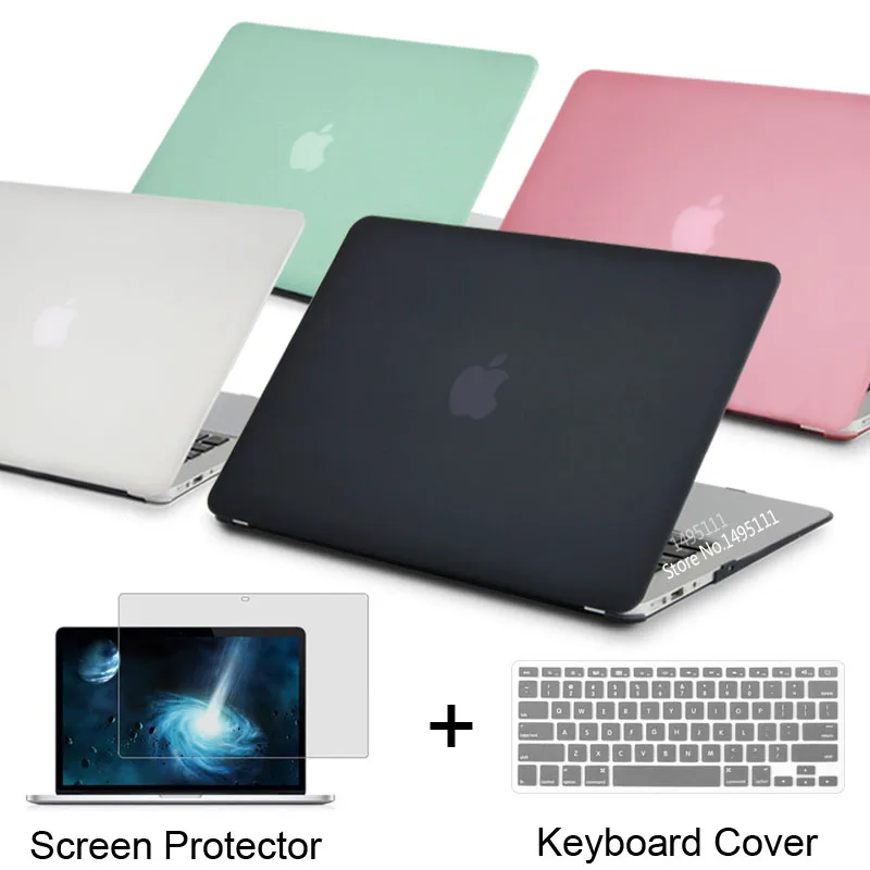 Новый матовый чехол для Apple mac & book Air Pro retina 11 12 13 15 сумка ноутбука Mac 3 дюймов|laptop bag|bag