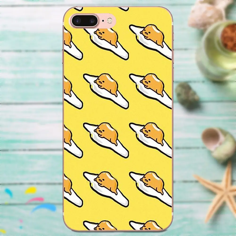 Мультфильм Gudetama яйца печати для Galaxy J1 J2 J3 J330 J4 J5 J6 J7 J730 J8 2015 2016 2017 2018 мини Pro мягкий TPU