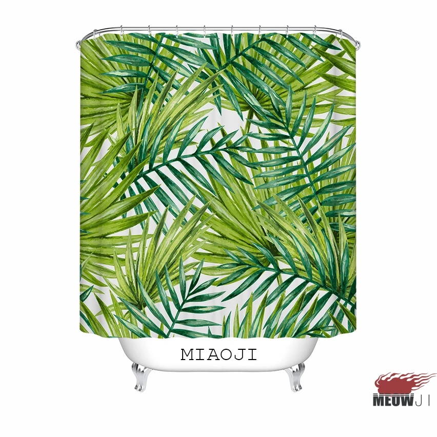 [MIAOJI] затерянный в джунглях ботанический сад большие тропические зеленые листья