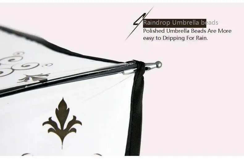 Печать серии прозрачный зонтик дождь для женщин бабочка женский Прозрачный Paraguas три складной зонтик