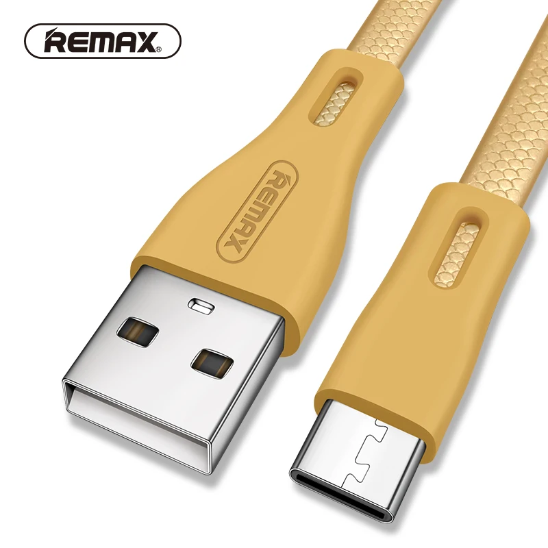REMAX 2.1A кабель для быстрой зарядки USB C передачи данных type TPE 1 м Xiaomi 4C/Macbook/Nexus
