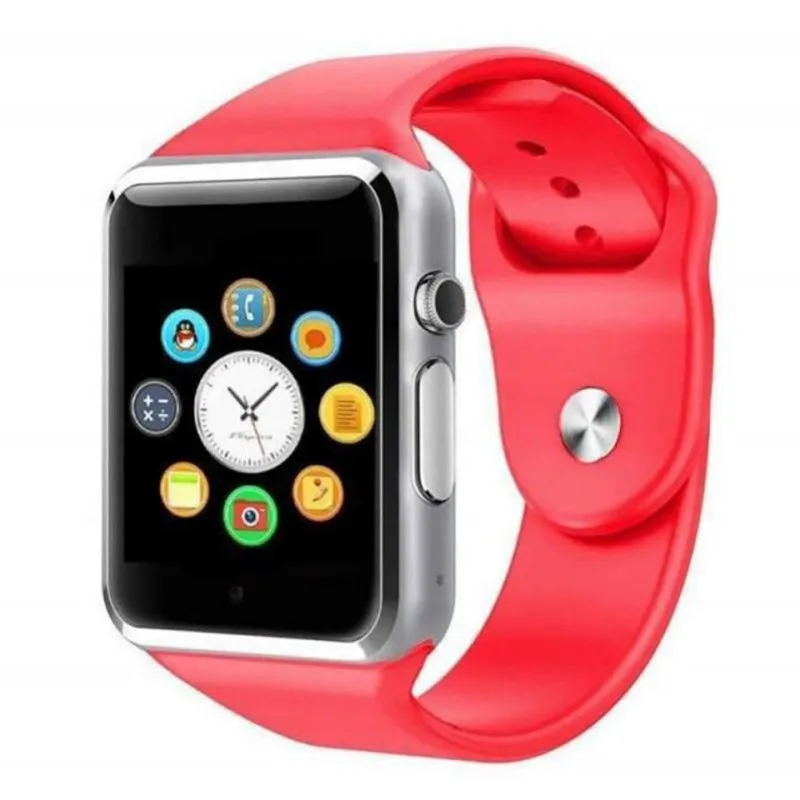 R A1 наручные часы Bluetooth смарт часы Спорт Шагомер с sim-камерой Smartwatch для Android HUAWEI Apple samsung часы сmарт часы - Цвет: R