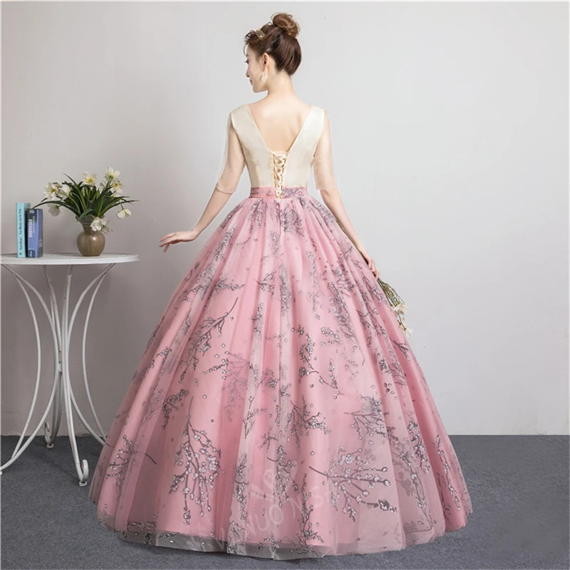 Robe De Soiree высокого Класс v-образный вырез длинное вечернее платье отделка из бус с аппликацией в виде бантика бальное платье Выходные туфли на выпускной бал сольное исполнение платье для приема 35