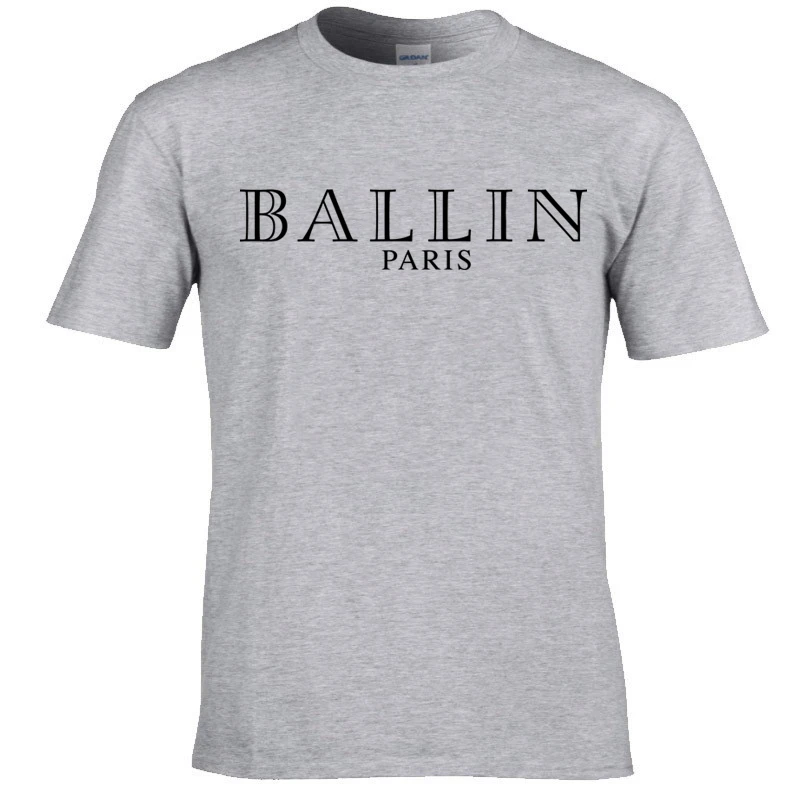 Новые летние модные Мужская одежда с круглым вырезом Ballin Амстердам Графический