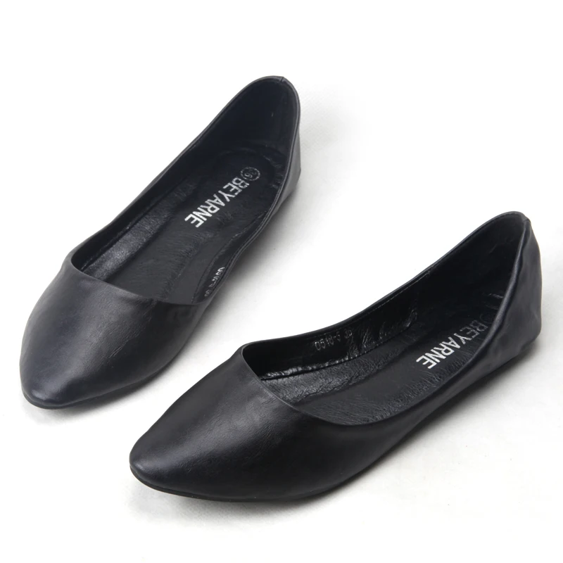 Весенние женские водонепроницаемые мокасины на плоской подошве Классическая