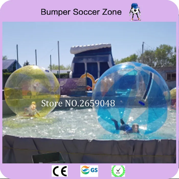 Бесплатная доставка 0 8 мм ПВХ водный Зорб шар 2 м надувной шарик человек хомяк мяч