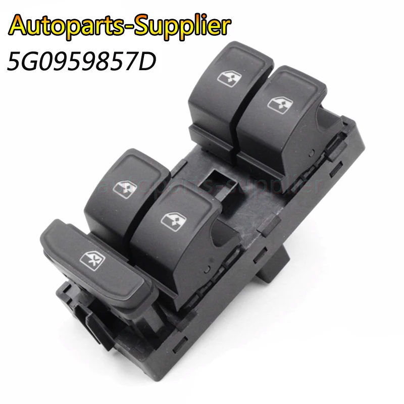 5G0959857D кнопка управления стеклоподъемником для Volkswagen V-W Golf Mk7 Passat B8 Tiguan Touran 2014 2015 2016