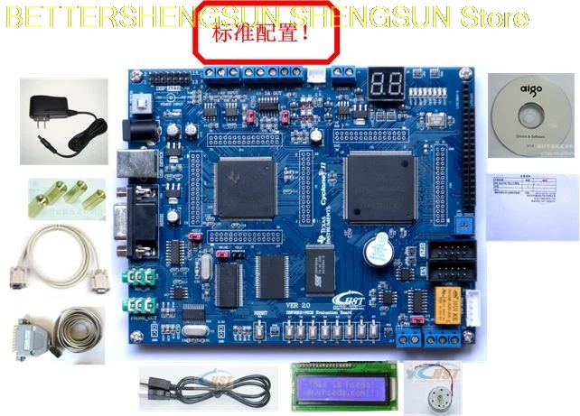 

DSP2812+FPGA+NIOS board TMS320F2812 EP2C8Q208C8