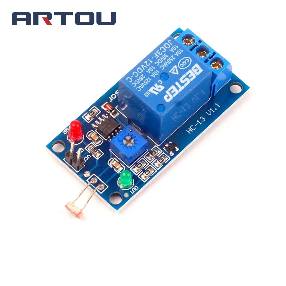 Светильник вой фотопереключатель 12 В сенсорный переключатель релейный модуль