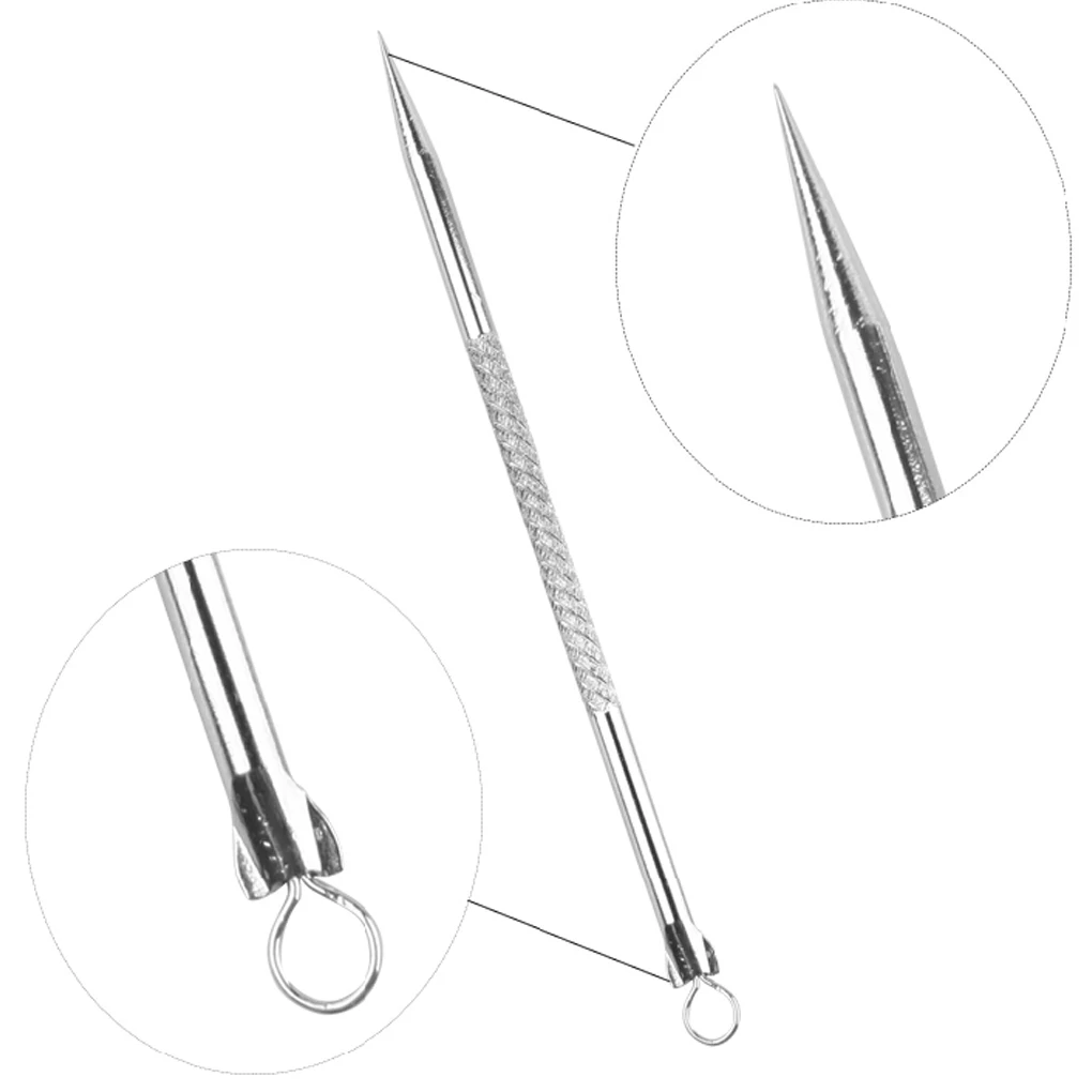 Bgvfive3шт. Новейший прибор для удаления черных точек прыщей акне пятен нержавеющая