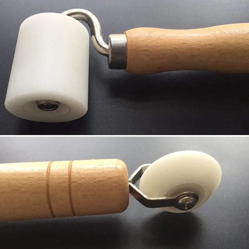 Двойная головка Угловые обои шва ролика DIY инструмент для Seamed домашнего декора _ WK