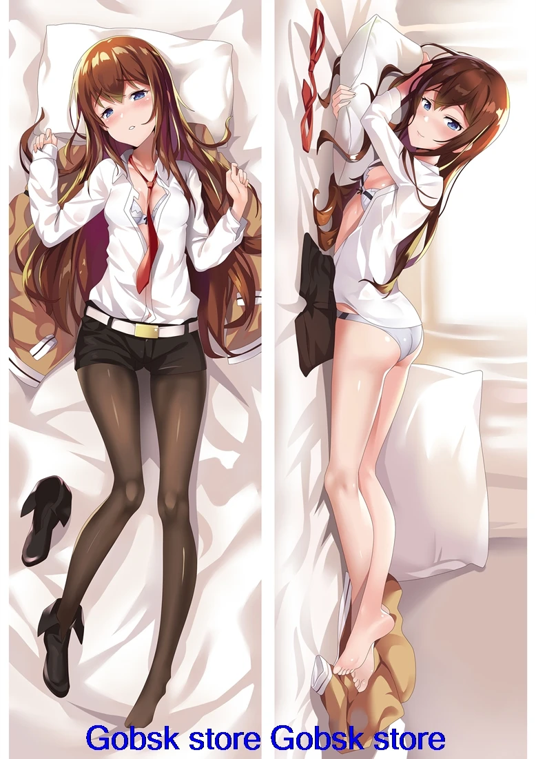 Обновление июня аниме Steins; ворота сексуальная девушка персонажи Makise Kurisu otaku Dakimakura бросать наволочки обнимающие тело наволочки