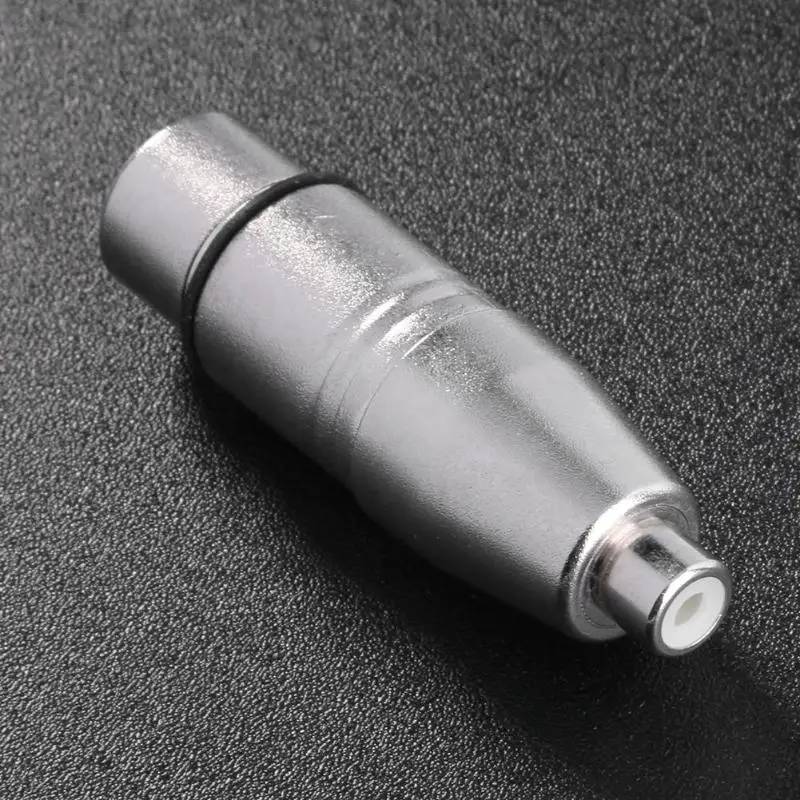 3-Pin XLR Female to RCA Jack Audio Cable Converter Microphone Mic AV Video Adapter Connector For TV Speakers | Электроника