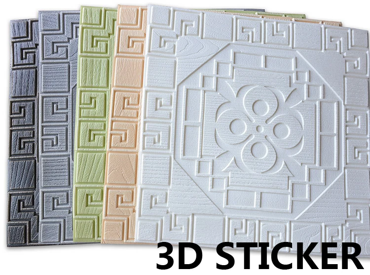Китайские 3D наклейки на стену декор для спальни пенопластовый кирпич комнаты