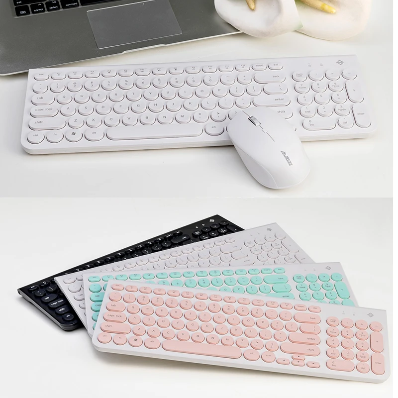Клавиатура Ajazz 325I Беспроводная ультратихая 2 4 ГГц 96 клавиш|2.4g wireless keyboard|wireless