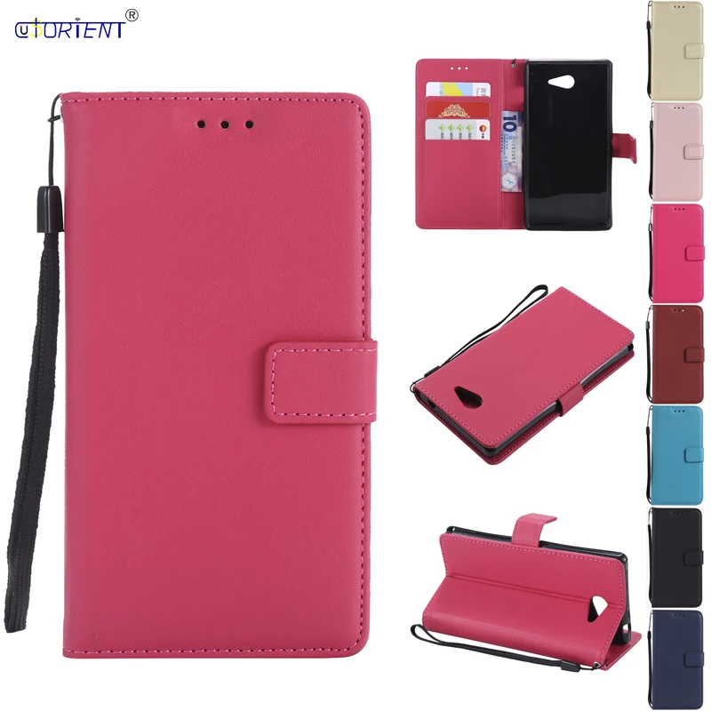 Чехол книжка для Sony Xperia M2 Aqua Dual S50H D2302 кожаный чехол телефона M2Aqua D2303 D2406 D2305 D2306