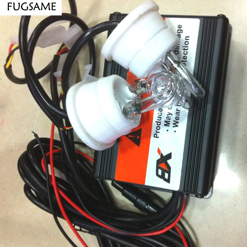 FUGSAME Factory Direct 60W Warning2Leds Strobe Light Red Blue Kit Led Police Lights Fire Auto Bulbs  Bar Accessories 12v For Car
