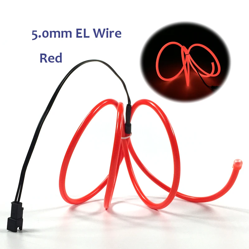 Гибсветильник неоновая Светодиодная лента 5 0 мм 10 цветов на выбор|led strip|el wire ledneon