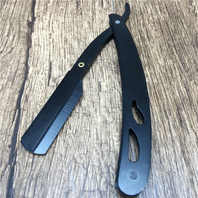 Мужская бритва с прямым краем стальная складная парикмахерские инструменты для