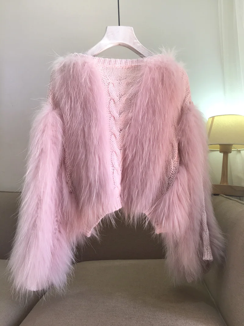 Blusas De Inverno Feminina, ограниченное по времени предложение, хлопок, круглый вырез, новинка, женский меховой свитер, Плетеный вязаный пуловер для женщин