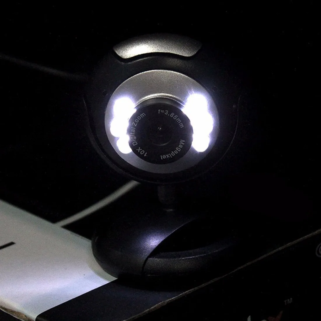 USB 2 0 HD камера с микрофоном 30 мегапиксельная веб 6 LED микрофон для ПК