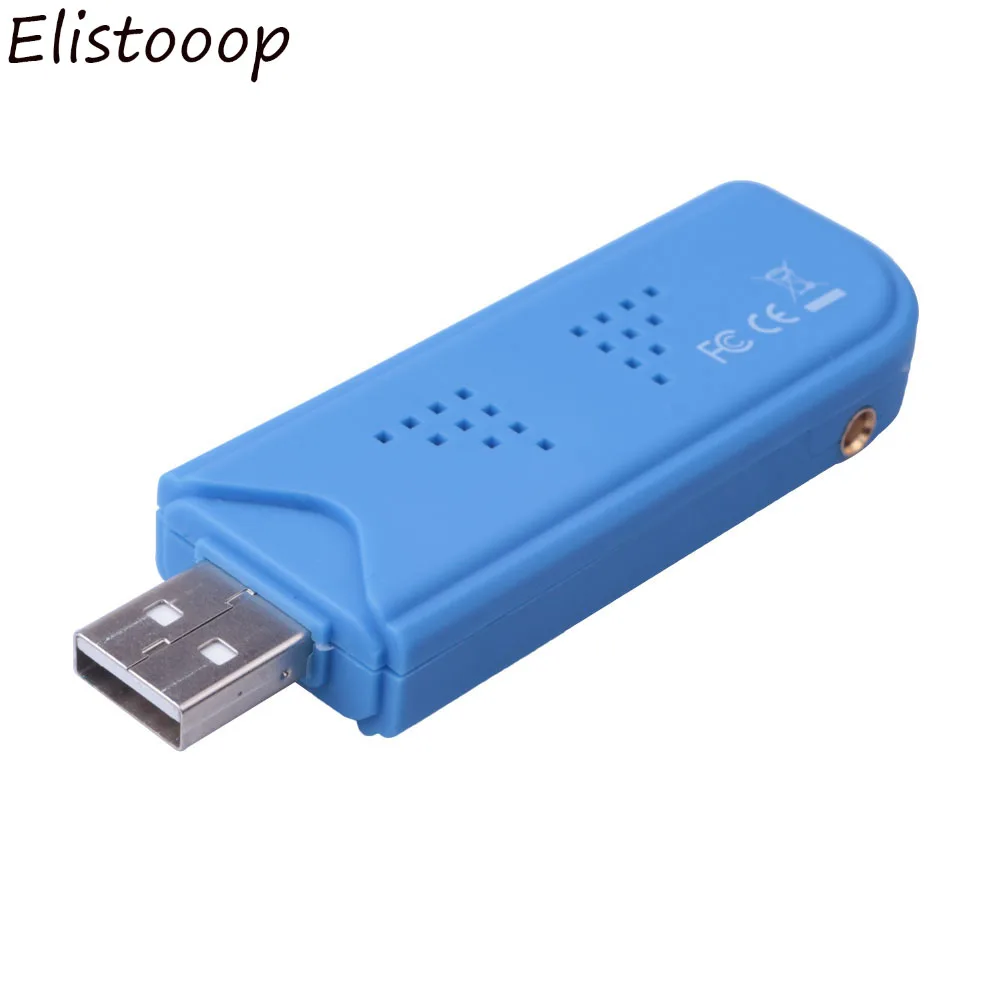 Elistoooop Смарт ТВ видео оборудование цифровой ТВ ключ USB 2,0 ТВ-палка DVB-T+ DAB+ FM RTL2832U+ R820T2 Поддержка SDR