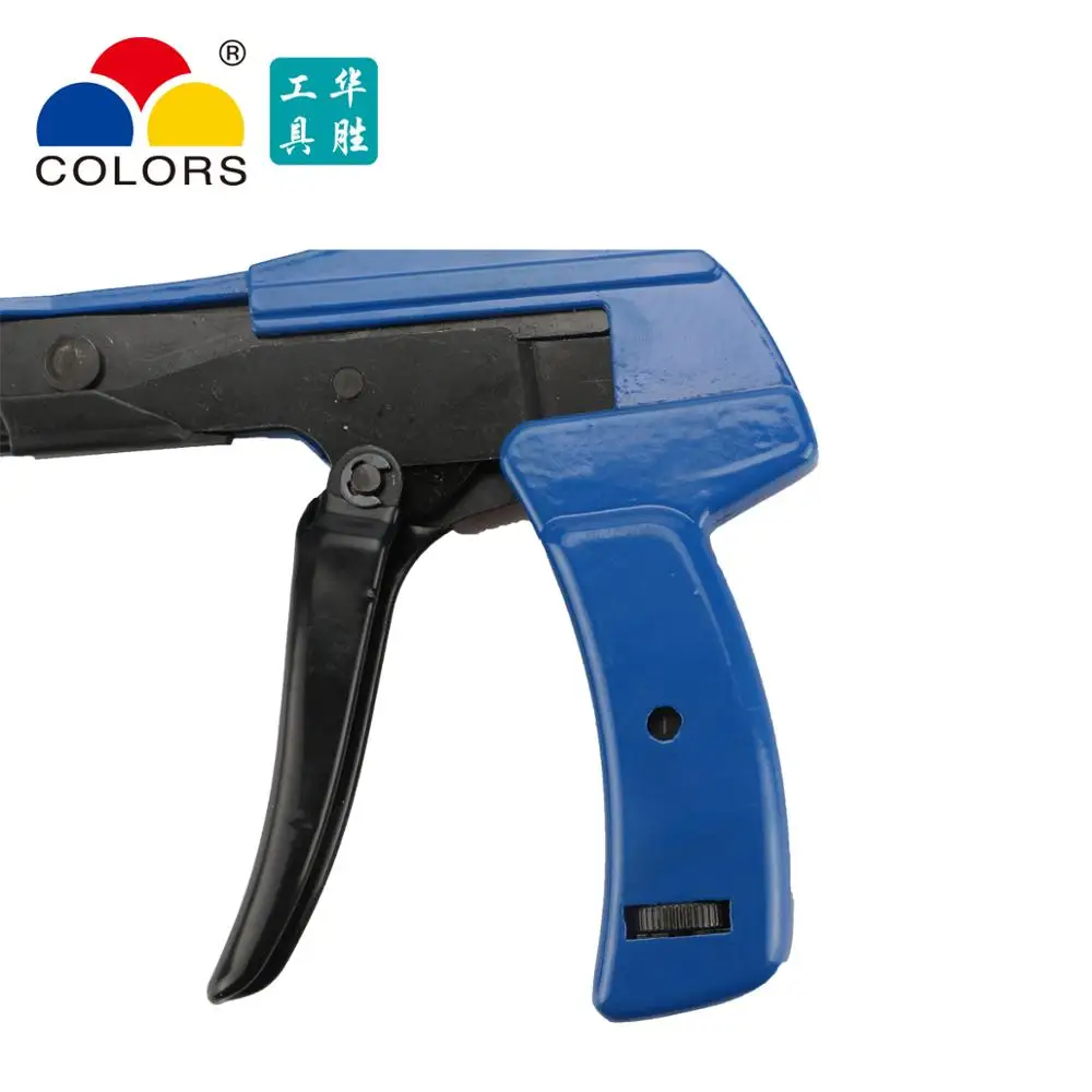 Цвета HS 600A для изготовления нейлоновых кабельных стяжек плоскогубцы зажим