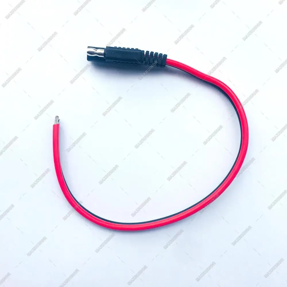 14 AWG провод батарея тендер SAE разъем питания постоянного тока автомобильный кабель 150 мм/300 мм/500 мм быстрое отключение полярности Кабель-адаптер