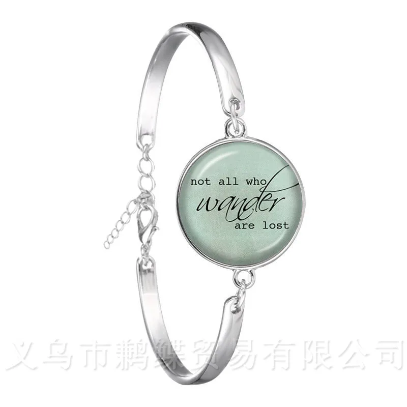 Cartoon Anime Peter Pan Never Grow Up Neverland Bracelet The Lost Boys Girls Silver Plated Bangle Men Women Kids Gifts | Украшения и