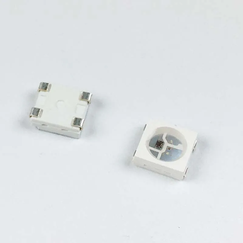 1000 шт. WS2812B светодиодный пиксельный модуль постоянного тока 5 в RGB Полноцветный 5050