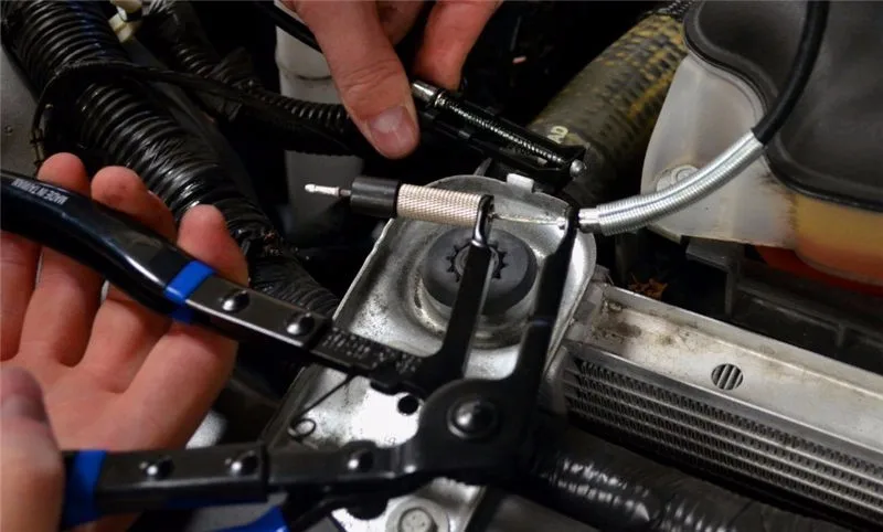 Длинные Клещи зажимы для шланга кабеля гибкий провод инструменты автомобиля