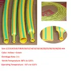 Желто-зеленая термоусадочная трубка, 1-20 метров, 1-50 мм