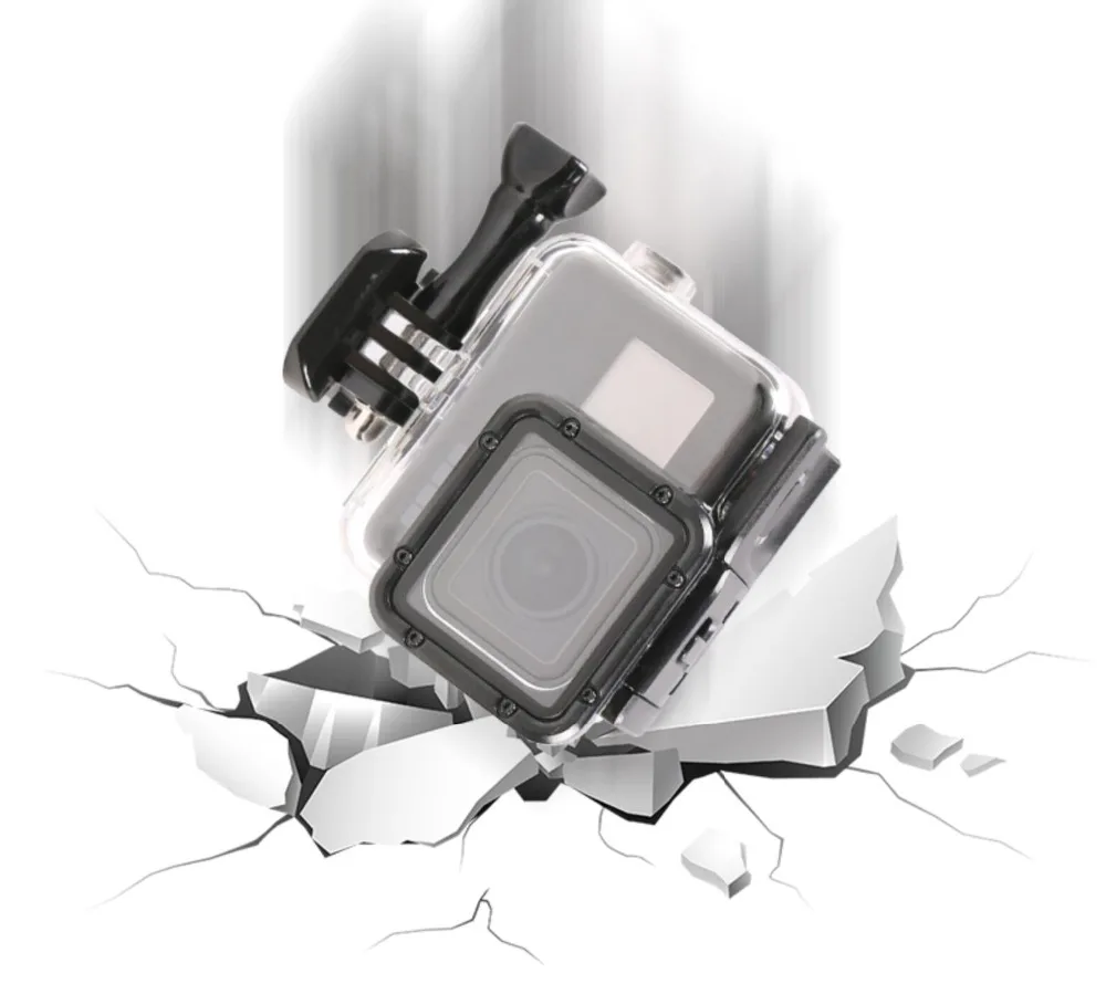 Аксессуары TUYU для Gopro Hero 7 6 5 водонепроницаемый защитный чехол дайвинга на 45 м