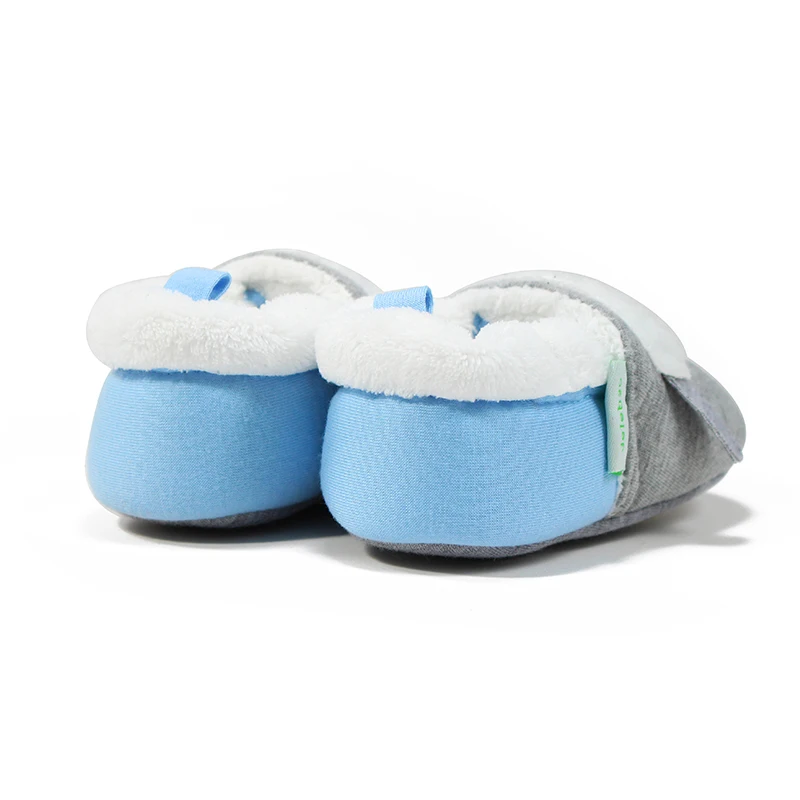 

Delebao Fashion Design Lovely Gray Dog Pattern Infant Toddlers Baby Boy & Girl Soft Sole Casual Shoes Only Shipped To US