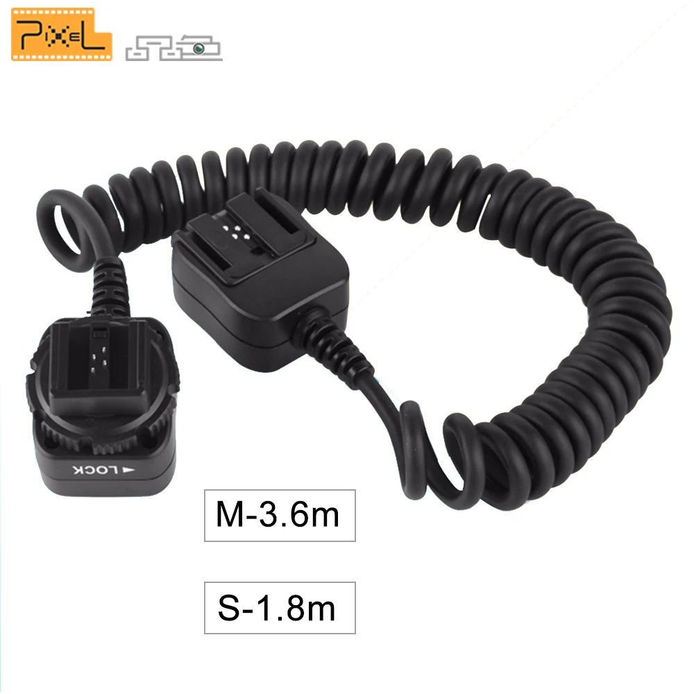Удлинительный кабель для вспышки Pixel FC 313 S/M/L TTL Sony a900 a850 a700 a550 a500 a450 a350 a330|speedlite