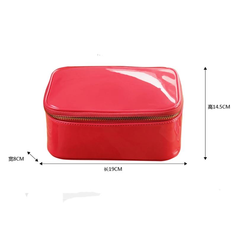 Горячая распродажа женской прозрачной сумки для путешествий Jelly Color Clutch Bag Lady PU Leather хранения вещей, косметической сумки для мытья для женщин A110.