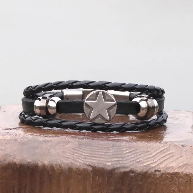 Самые низкие цены новые рельефные браслеты и для мужчин женщин регулируемые