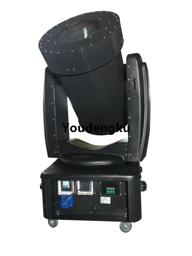 

Free shipping with case Rotating Long distance beam waterproof Moving head outdoor 5000w sky beam search light