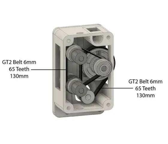 Комплект экструдера Fussor с двойным приводом и тихим бауденом комплект для DIY Reprap UM