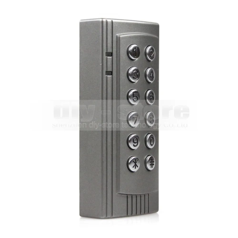 DIYSECUR K4 125KHz RFID EM Reader Door Access Control System Kit + Lock Electronic Exit Button | Безопасность и защита