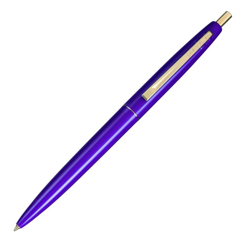 Япония BIC Ограниченная серия винтажная цветная шариковая ручка CLIC GOLD 0,7 мм шариковая ручка 1 шт - Цвет: Deep Purple