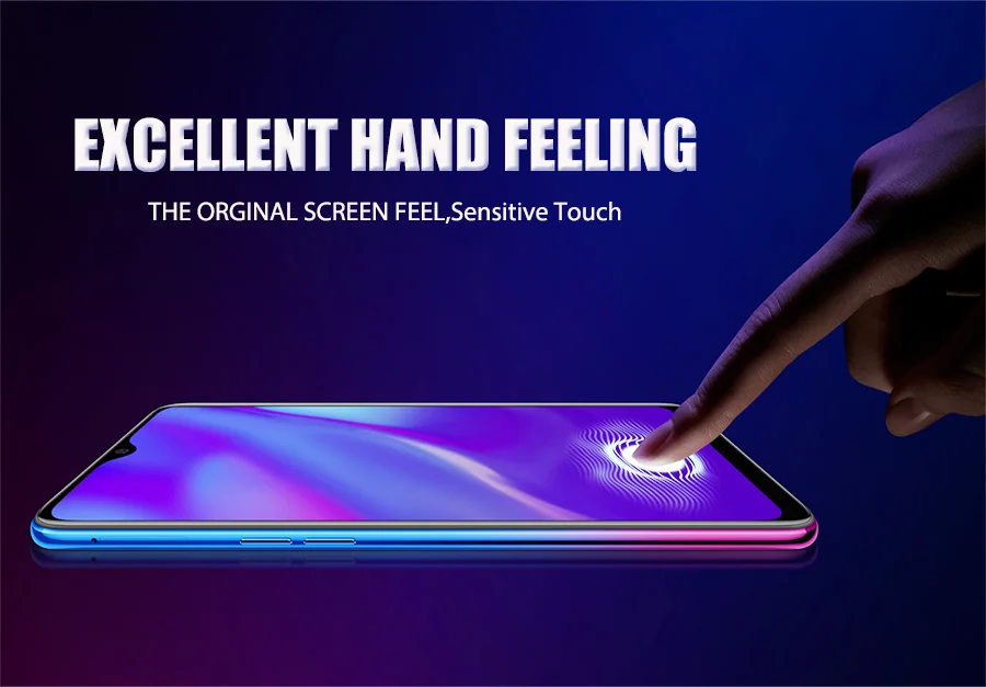 (2 шт.)-9H Премиум Закаленное стекло для Oppo K1 полное покрытие защита экрана Защитная