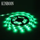 Зеленый 5 м 300 светодиодный 3528 DC 12V светодиодный водонепроницаемыйводонепроницаемый гибкий сменный светильник + DC Женский + 2A адаптер питания