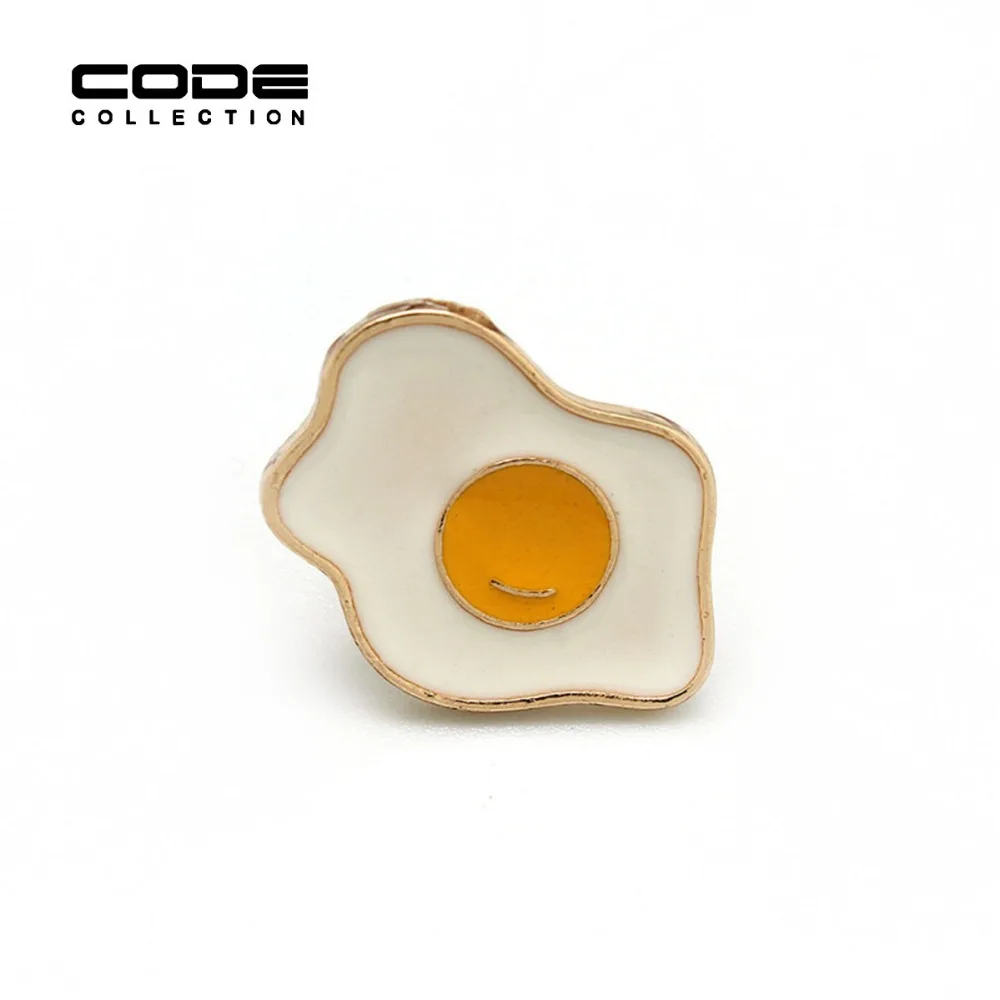 Мультфильм Эмали Булавки Броши Сплав Эмаль Значки Милые Мини Корея Стиль Жареное