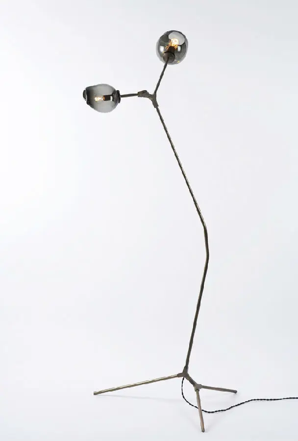 Handmade glass floor lamp | Лампы и освещение