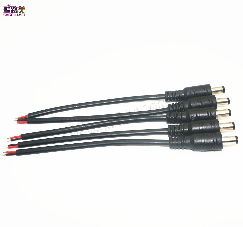 5 шт. штекер разъема постоянного тока для 3528 5050 RGB полосы дистанционного