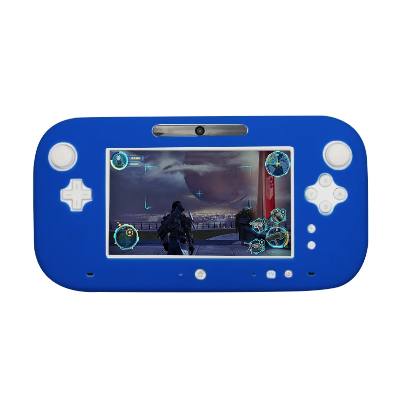 Чехол силиконовый для консоли Wii U 4 цвета|case for|case casecases |