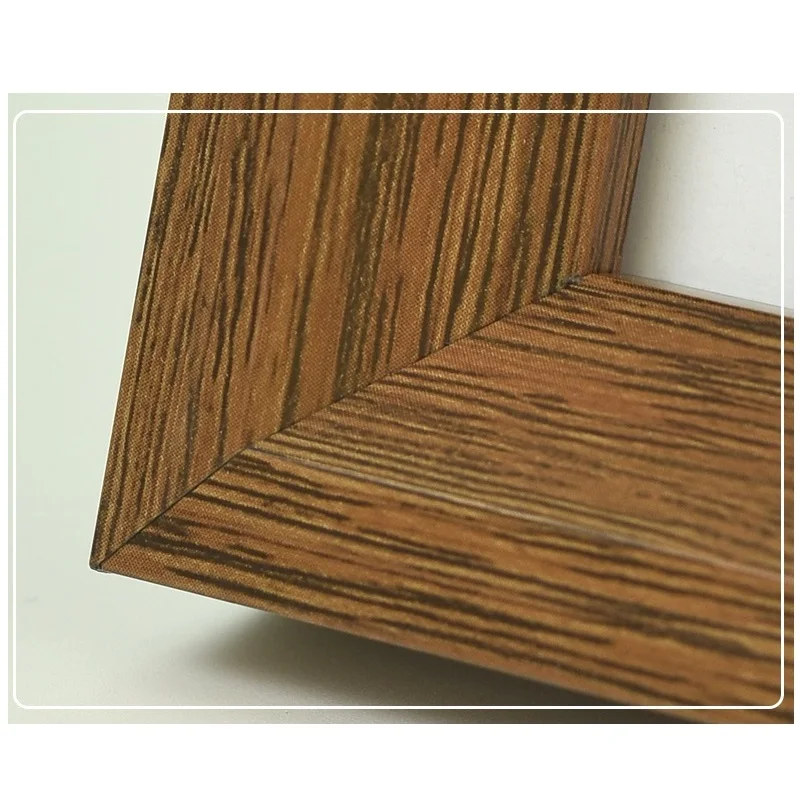 Простая фоторамка с текстурой древесины для творчества офиса дома настольного