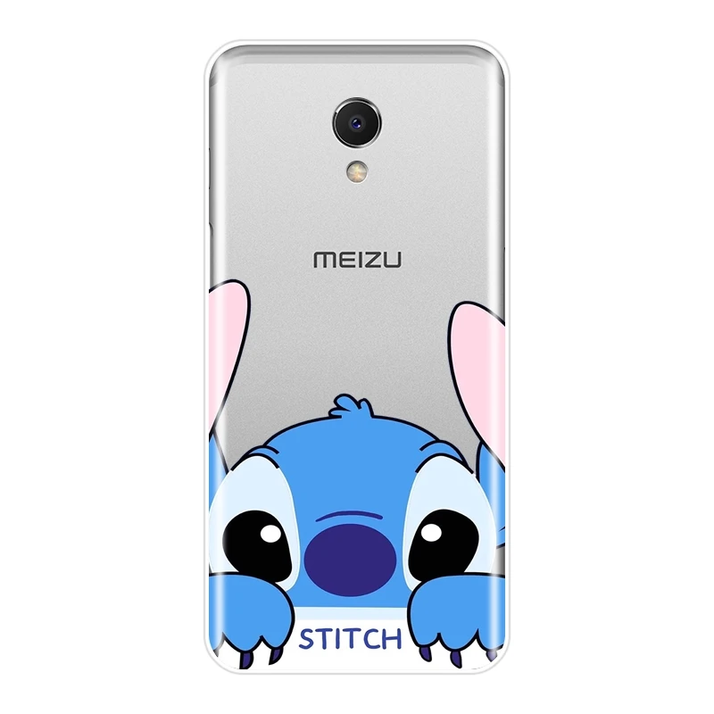TPU силиконовый чехол для телефона для Meizu M6 M6S M6T M5 M5C M5S M3 M3S M2 Забавный Kawaii стежка Мягкий чехол для задней крышки для Meizu M6 M5 M3 M2 Примечание