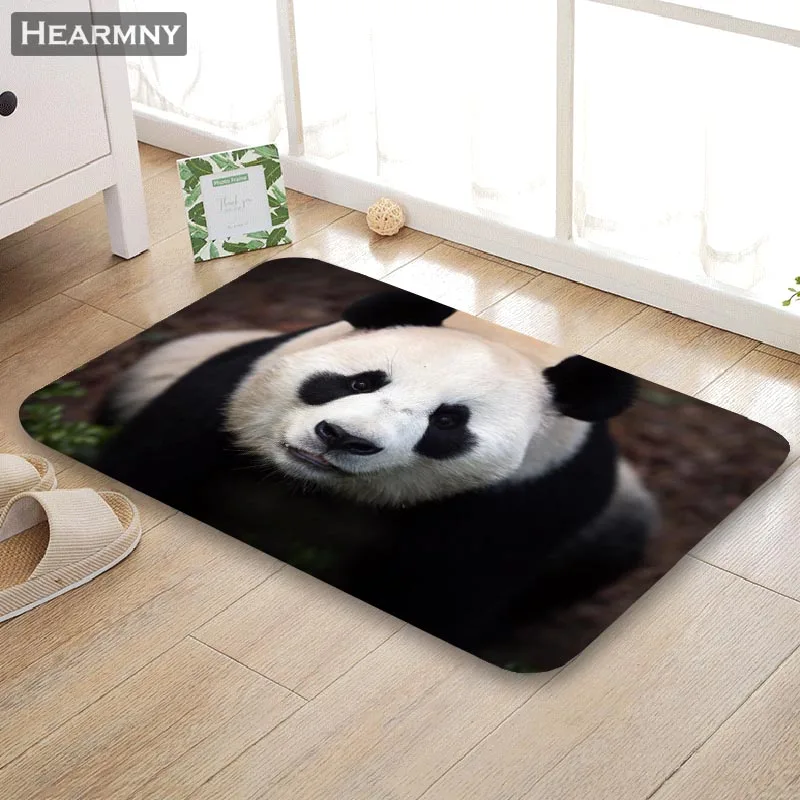 Пользовательские панда коврик с изображением животных пол/ванна/кухня/пляж мат
